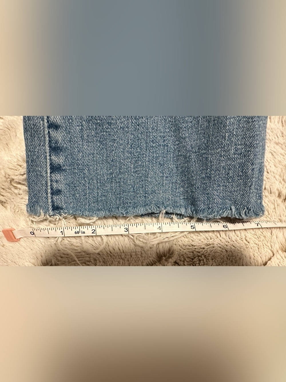 MOTHER The Hustler Ankle Fray Thrilling Shots Distressed Raw Hem Jeans - Picture 12 of 16